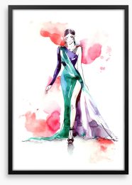 Fashion week Framed Art Print 202367826