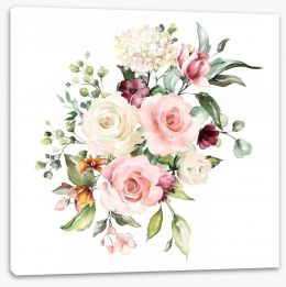 Spring posy Stretched Canvas 202605554