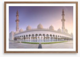Minarets and marble Framed Art Print 203084543