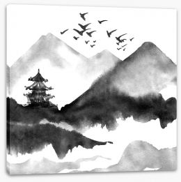 Chinese Art Stretched Canvas 203377121