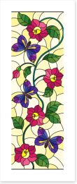 Stained Glass Art Print 203509692