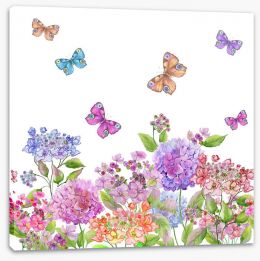 Butterflies Stretched Canvas 203952581