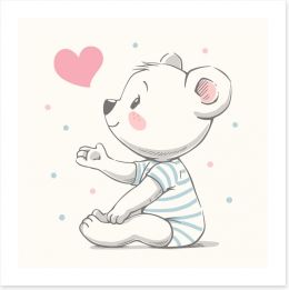 Teddy Bears Art Print 204157668