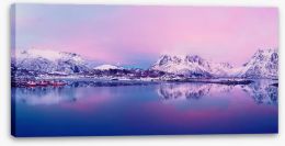 Mountains Stretched Canvas 204572990