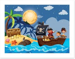 Pirates Art Print 205718138