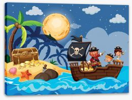 Pirates Stretched Canvas 205718138