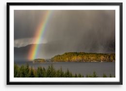 Rainbows Framed Art Print 205911298