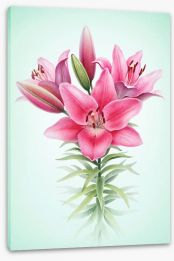 Floral Stretched Canvas 206465570