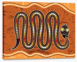 Aboriginal Art Stretched Canvas 207159483