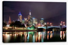 Melbourne Stretched Canvas 207217116