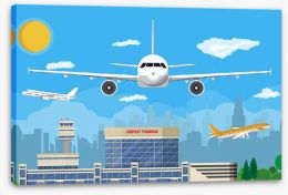 Transport Stretched Canvas 207609299