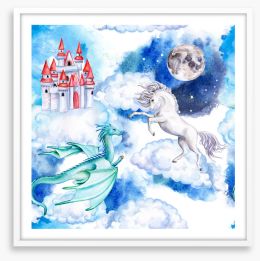 Fairy Castles Framed Art Print 208464279