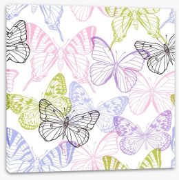 Butterflies Stretched Canvas 208780159