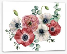 Floral Stretched Canvas 208973697