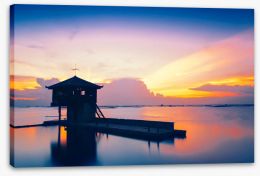 Jetty Stretched Canvas 209552222