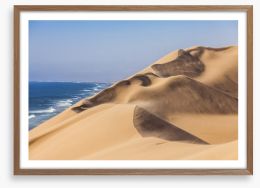 Namib sand sea Framed Art Print 209750670