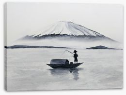 Japanese Art Stretched Canvas 210642421