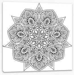 Colour Your Own Stretched Canvas 211219177