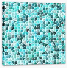 Mosaic Stretched Canvas 211378487