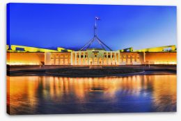 Canberra Stretched Canvas 211490715