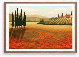 Those Tuscan days Framed Art Print 212500291