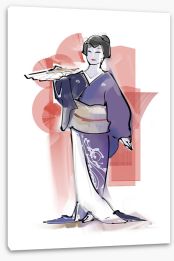 Japanese Art Stretched Canvas 212548281