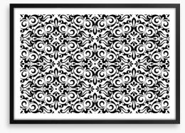 Black and White Framed Art Print 212606016
