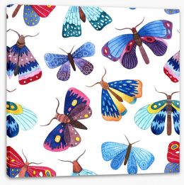 Happy Critters Stretched Canvas 213456165