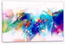 Abstract Stretched Canvas 214111349
