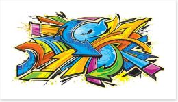 Graffiti/Urban Art Print 214271898