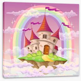 Fairy Castles Stretched Canvas 214617664