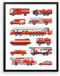 Transport Framed Art Print 214630163
