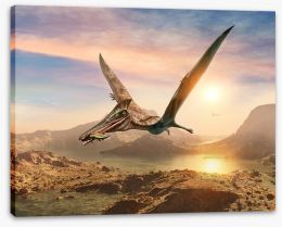 Dinosaurs Stretched Canvas 214755499