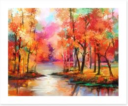 Autumn Art Print 215045320