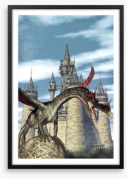 Dragons Framed Art Print 21528211