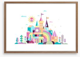 Magical Kingdoms Framed Art Print 215489341