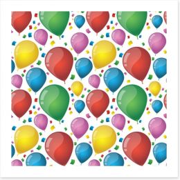 Balloons Art Print 215862066