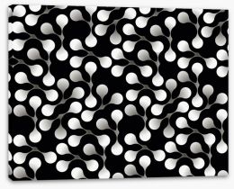 Black and White Stretched Canvas 215944339