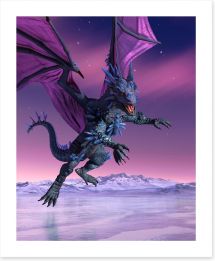 Dragons Art Print 216866753