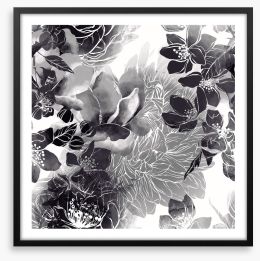 Black and White Framed Art Print 217130854