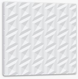 White on White Stretched Canvas 217140548