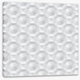 White on White Stretched Canvas 217140560