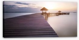 Jetty Stretched Canvas 218293666