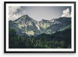 Mountains Framed Art Print 218427250