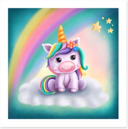 The rainbow unicorn