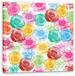 Flowers Stretched Canvas 219741508