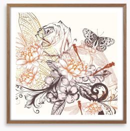 Butterflies Framed Art Print 221365092