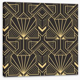 Art Deco Stretched Canvas 221595615