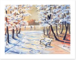 Winter Art Print 221872681