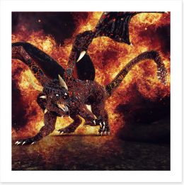Dragons Art Print 222138519